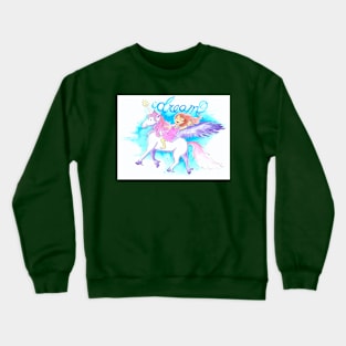 Dream Unicorn Pegasus Crewneck Sweatshirt